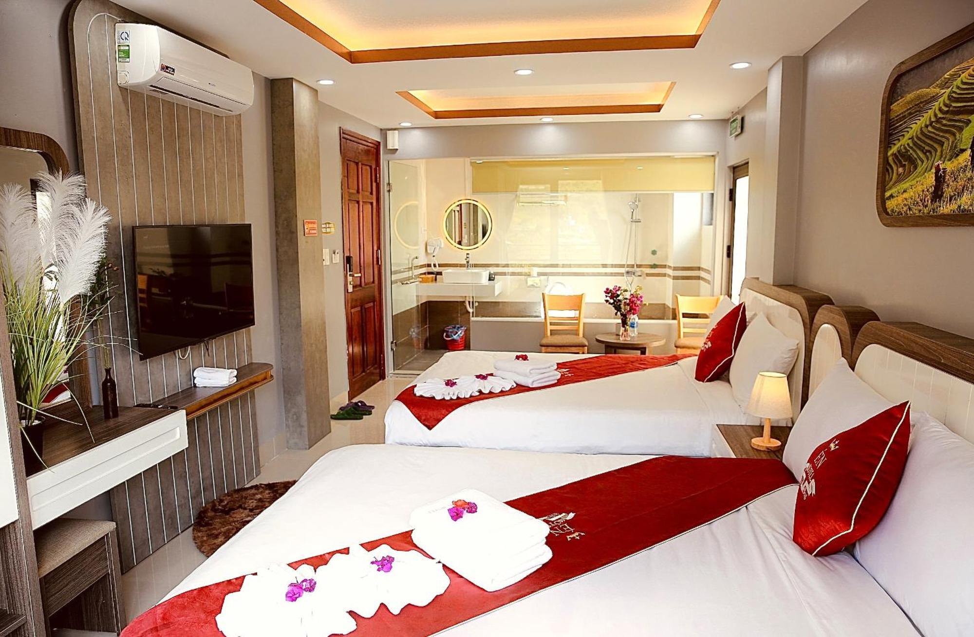 Boutique En Hotel Sapa Bagian luar foto